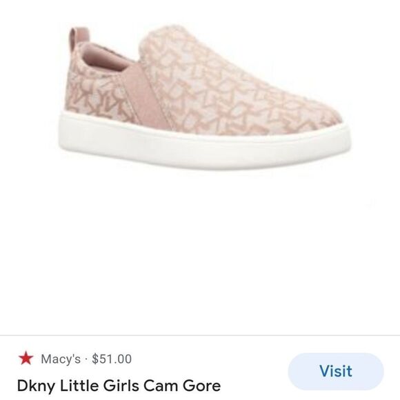 DKNY Cam Gore Logo Print Slip-On Sneaker - Picture 9 of 9